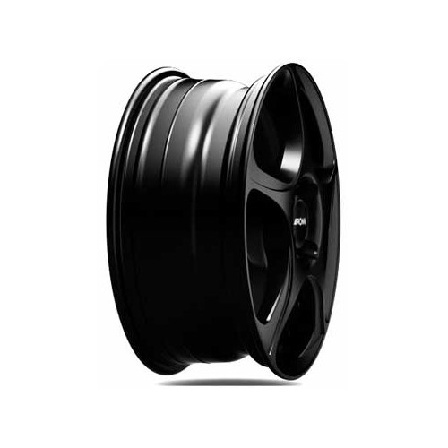 RONAL R53 Matte Black roda de 16 polegadas 4 x 100 ET 35 - UL20160