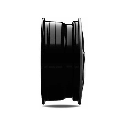 RONAL R53 Matte black, Polished side wheel rims, 17 inches 4 x 100 ET 40 - UL20170