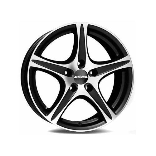  RONAL R56 velg Zwart mat / Gepolijst 17 inch 5 x 100 ET 37 - UL20305 