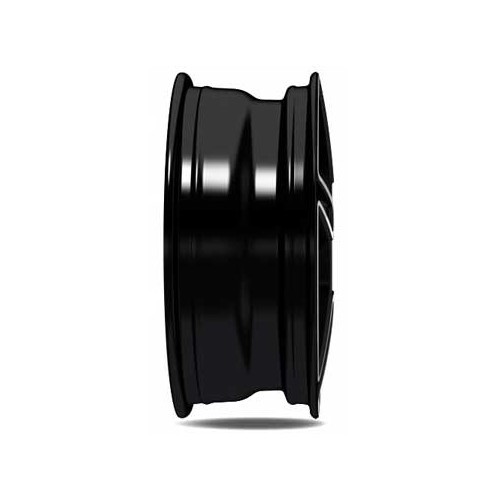 RONAL R52 Black / Polished side wheel rims, 16 inches 4 x 100 ET 38 - UL20330