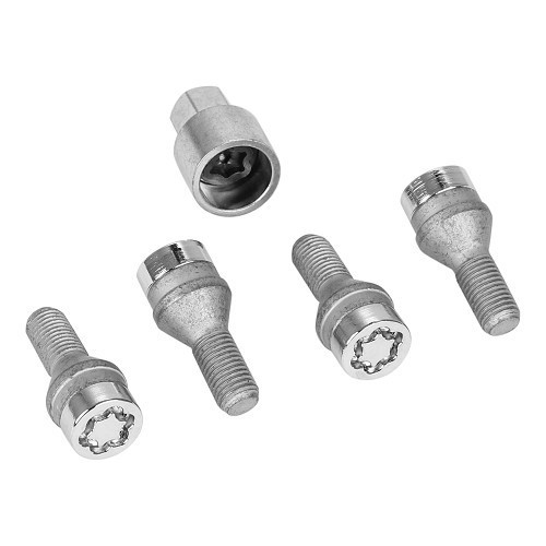 McGard M12 x 1.5 theft protection conical seat bolts, 22.1 mm/17 mm