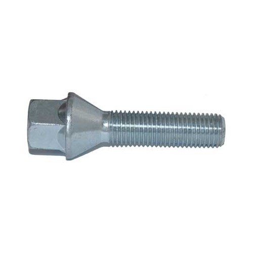 Tornillo de rueda M12 x 1,5 x 45 mm con asiento cónico - 17 mm - UL30622