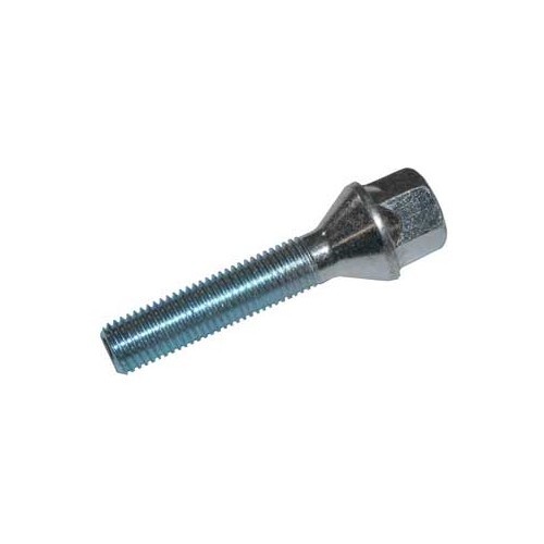  Tornillo de rueda M12 x 1,5 x 50 mm con asiento cónico - 17 mm - UL30624 