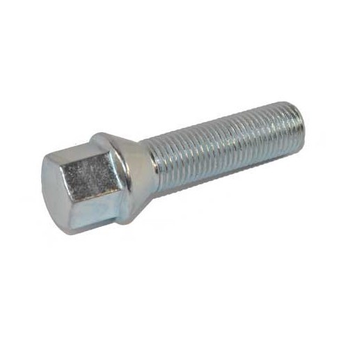  1 tornillo largo de rueda M14 x 1,5 x 45 mm, asiento cónico - UL30632 