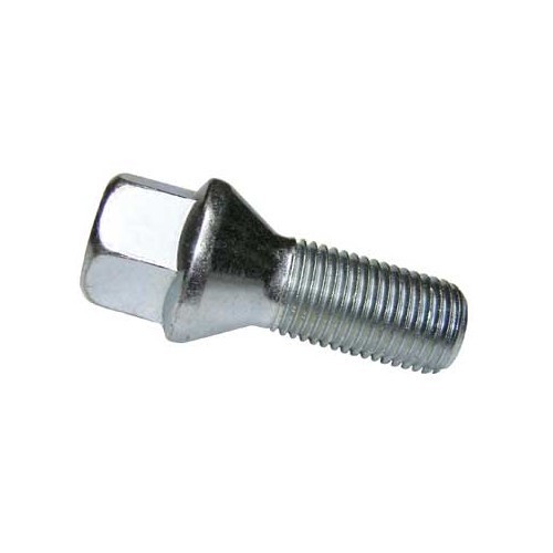 Tornillo de rueda M14 x 1,5 x 27 mm con asiento cónico - 17 mm - UL30638