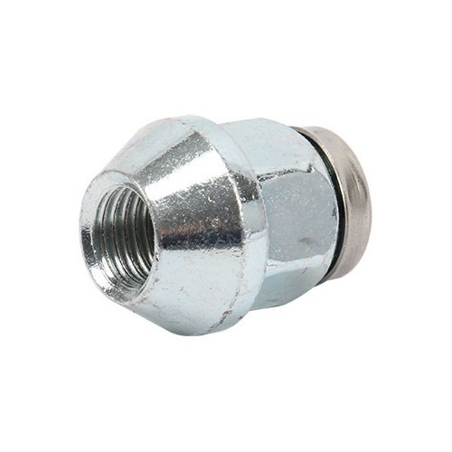 Blinde stalen wielmoer met 60° conische zitting M12x1,5mm - 19mm - UL31020