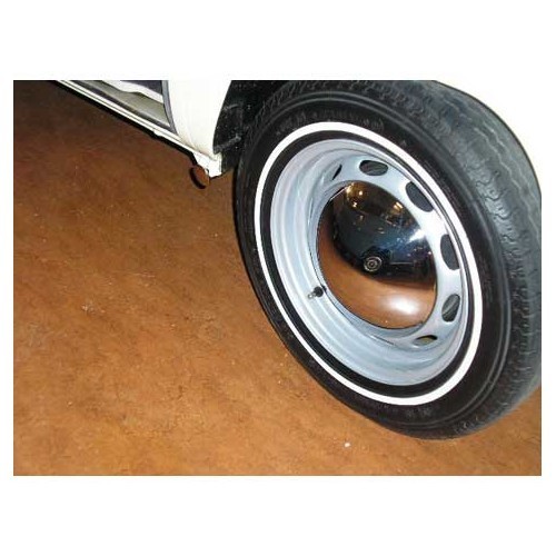 Thin white blanks for 13" wheels - set of 4 - UL40213K