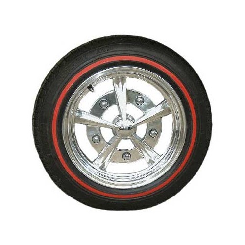  Red thin blanks for 16" wheels - 4 pieces - UL40316K 