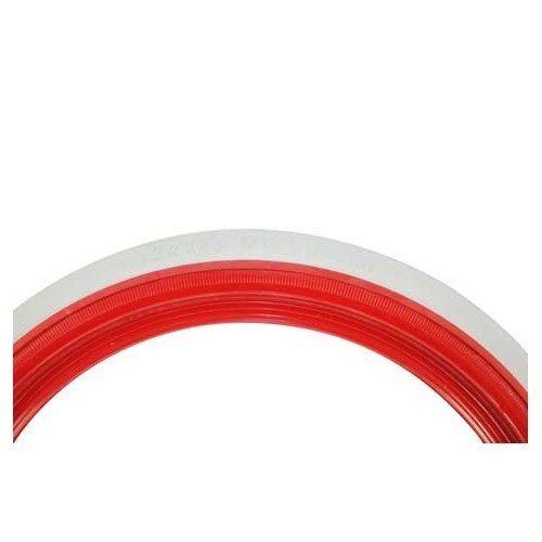 Flancs Rouge & Blanc fins pour roues 13" - par 4 - UL40813K