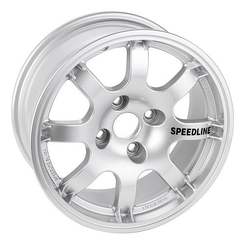 1 Speedline SL434 silver 15" wheel 4 x 108 ET8 - UL60382 