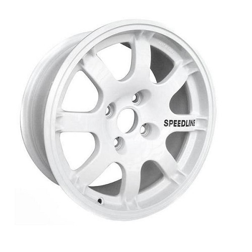  1 Speedline SL434 roda branca de 15" 4 x 108 ET8 - UL60384 