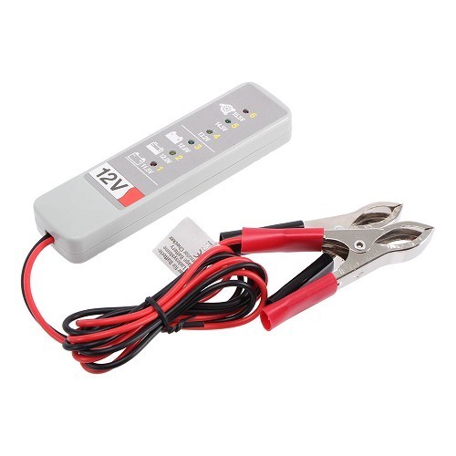 Tester van de accu of de alternator met LED