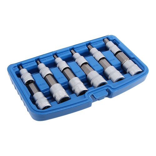 12-piece Bit Socket Set Internal Hexagon, 1/2" - UO09083