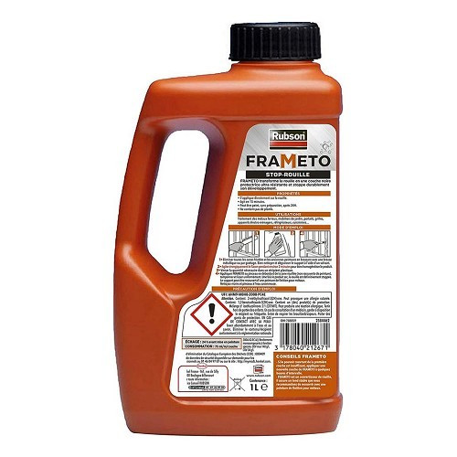 RUBSON Frameto Stop-Rust Treatment - garrafa - 1 Litro - UO09137