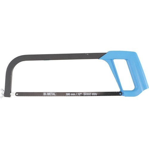  Expert Hacksaw Frame, Tubular Square Frame, incl. 300 mm Hacksaw Blade - UO10038 