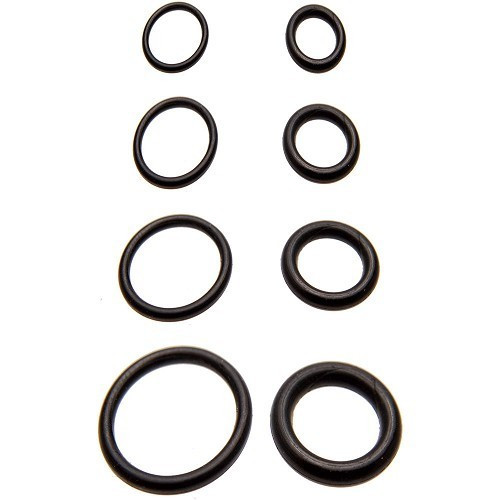 O-rings for fuel and oil circuits, diameter 3 to 22 mm - 225 pcs. - UO10055