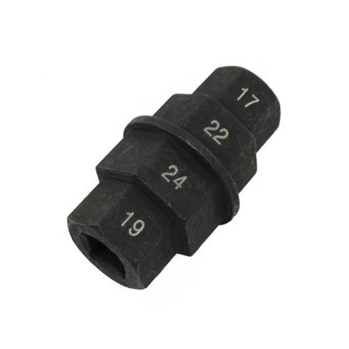  Multiple end for motorcycle spindles - 17, 19, 22, 24 mm - UO10212 