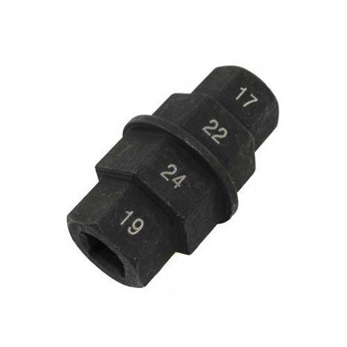  Embout multiple pour fusée de moto - 17, 19, 22, 24 mm - UO10212 