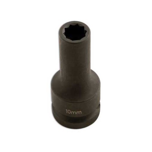  Cojinete largo a de impacto - 10mm - 10 caras - 1/2" - UO10262 