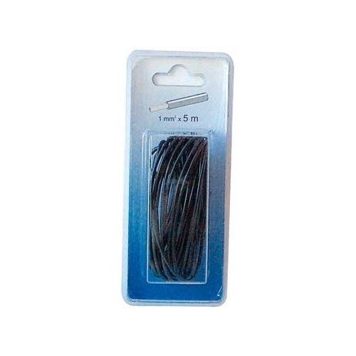  Kabel - 3mm² - zwart 5 meter - UO10328 