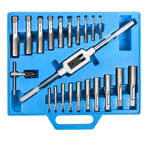 45-piece Tap and Die Set, Tungsten Steel - UO10373