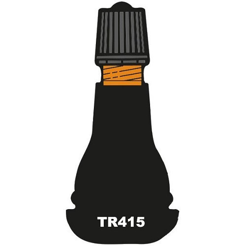  Válvula universal de roda de carro com grande furo - TR415 - UO10395 