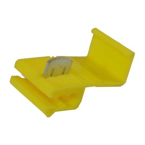 Yellow Splice Connector 4.0-6.0mm Pk 100