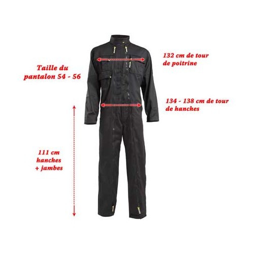 Racingbroek - 3XL - zwart - UO10639