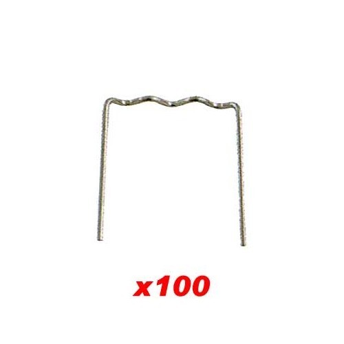  Agrafes pour soudures plastiques - forme U - 0.6mmx100pcs - UO10741 