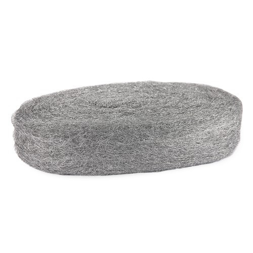  Lã de aço n°1 : 2 - grão : médio - UO15006 
