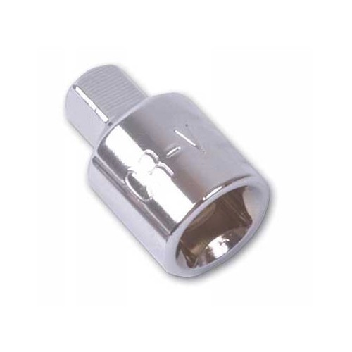 Adapter socket 1/2 female to 3/8 male