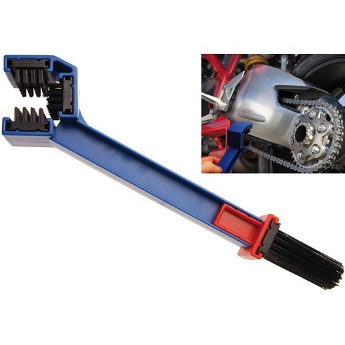  Brosse de nettoyage pour chaîne de moto - UO20114 