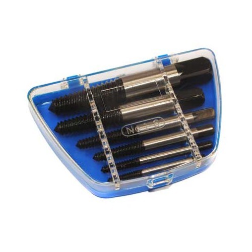 6-piece Screw Extractor Set, Sizes 1-6 - UO20115