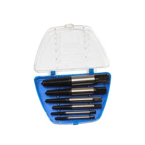 6-piece Screw Extractor Set, Sizes 1-6