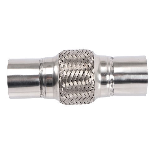 Stainless steel hose for exhaust coupling, diameter 57 <=> 57 mm - UO20217