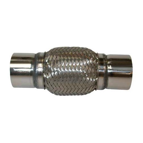 Tubo flexible de acero inoxidable para racor de escape de diámetro 51 <=> 51 mm - UO20218