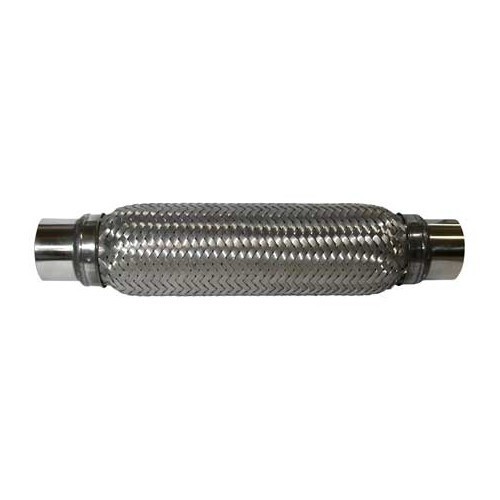 Tubo flexible de acero inoxidable para racor de escape de diámetro 35 <=> 35 mm - UO20226