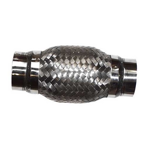 Tubo flexible de acero inoxidable para racor de escape de diámetro 48 <=> 48 mm - UO20228