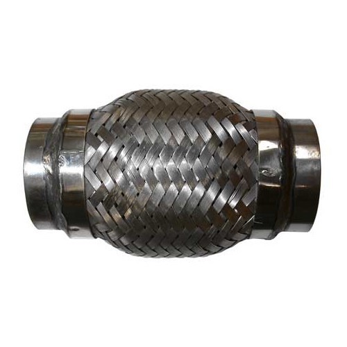 Tubo flexible de acero inoxidable para racor de escape de diámetro 58<=> 58 mm 48 mm - UO20234