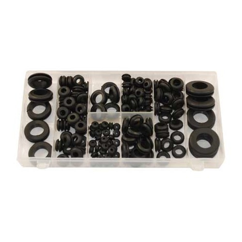  180-piece SAE Rubber Grommet Assortment - UO20251 