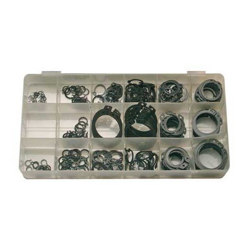 300-piece External Circlip Assortment, 3-32 mm