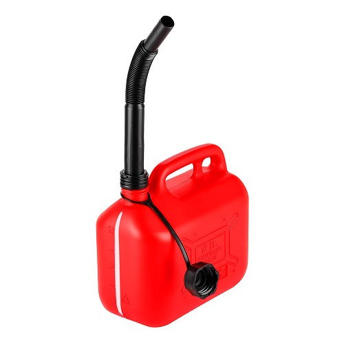 Jerrycan voor benzine 5L met schenkdop - UO30005