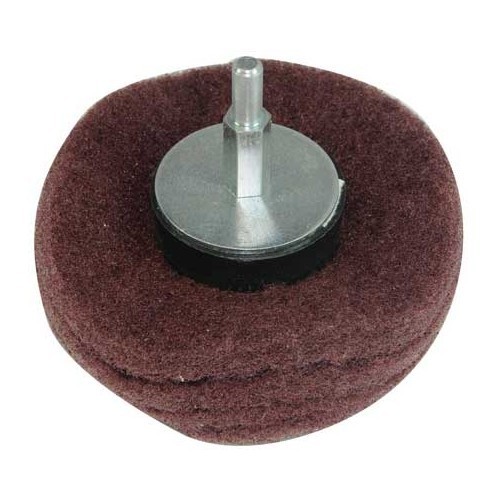  Satin finishing cap on rod - 100 mm - UO40151 