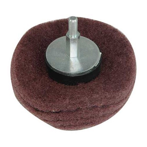  Satin finishing cap on shaft - 75 mm - UO40153 