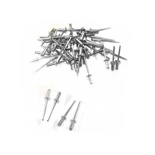 Blind Rivets, 4.0 mm, 50 Pieces