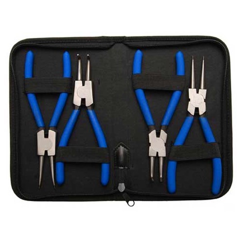 4-piece Circlip Pliers Set, 175 mm