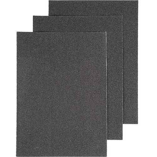 Sanding sheets for metals, medium grain, 180 x 280 mm
