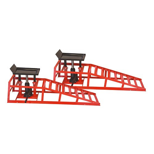  Pair of AUTOBEST hydraulic lifting ramps - 3t/pair - UO50028 