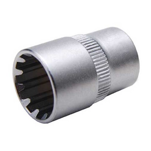  - Short 12-sided 8mm socket - 1/4": - UO68206 