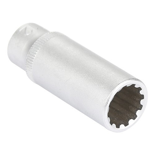 Long 12-sided 12mm socket - 1/4 - UO68250